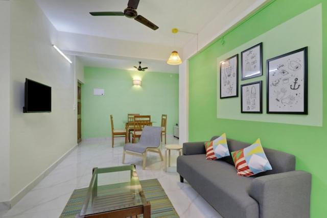 Luxury 2Bhk Apartment Near Calangute Baga Beach With Pool Ngoại thất bức ảnh