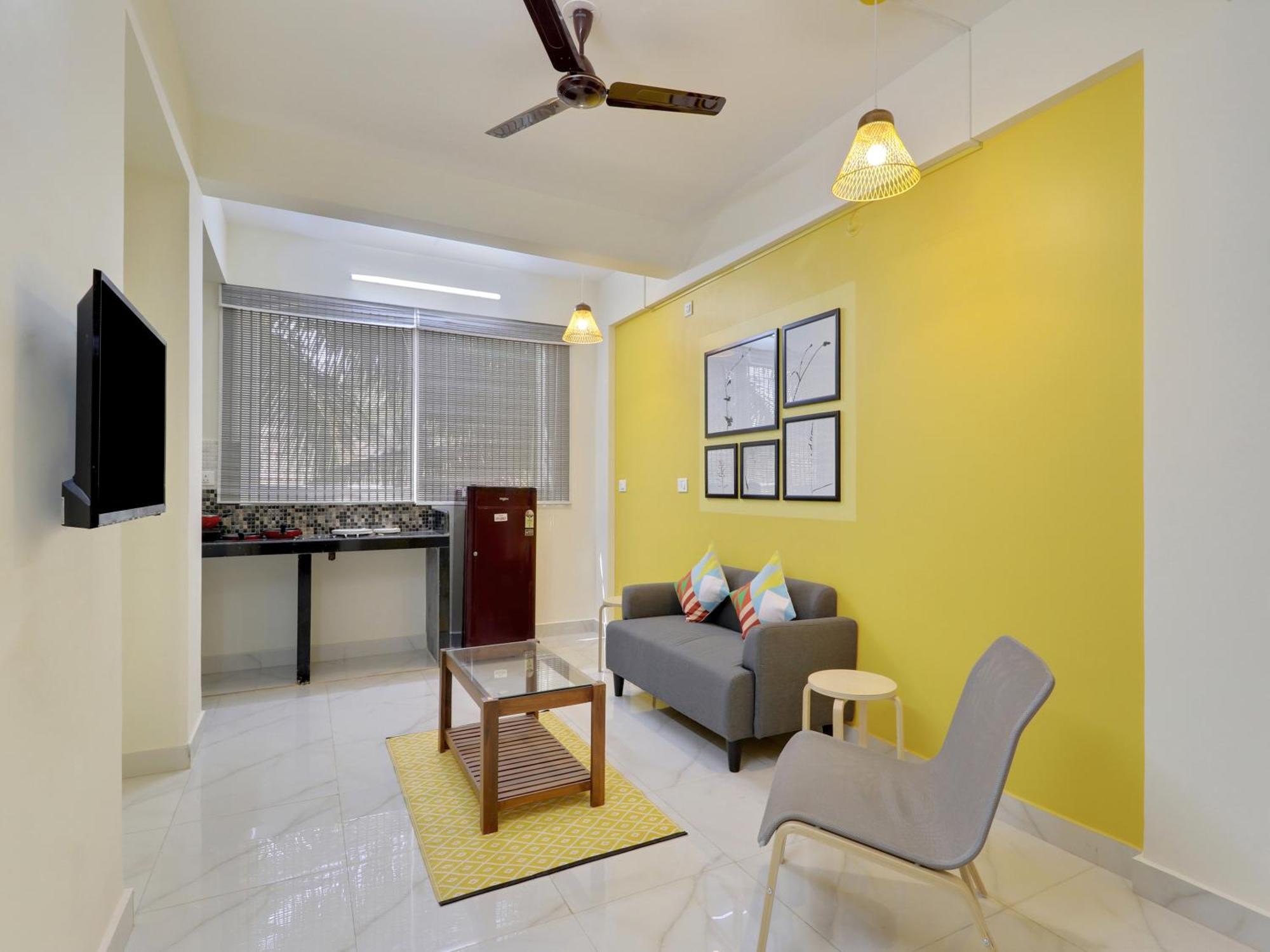 Luxury 2Bhk Apartment Near Calangute Baga Beach With Pool Ngoại thất bức ảnh