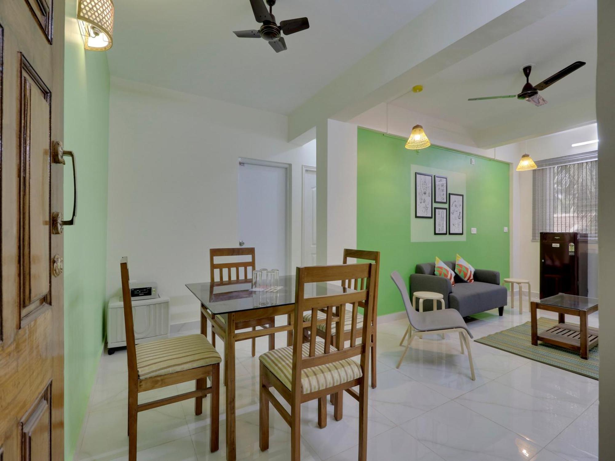 Luxury 2Bhk Apartment Near Calangute Baga Beach With Pool Ngoại thất bức ảnh