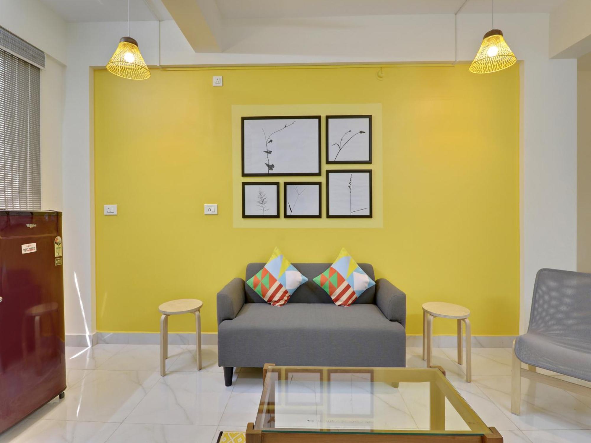 Luxury 2Bhk Apartment Near Calangute Baga Beach With Pool Ngoại thất bức ảnh
